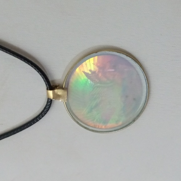 Vintage Halogram Pegasus Necklace - Picture 4 of 5